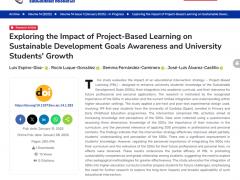 Publicación de artículo en European Journal of Educational Research (8 enero 2025)