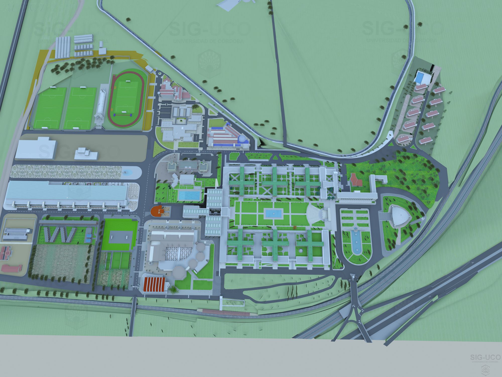 Campus Rabanales 3D 1