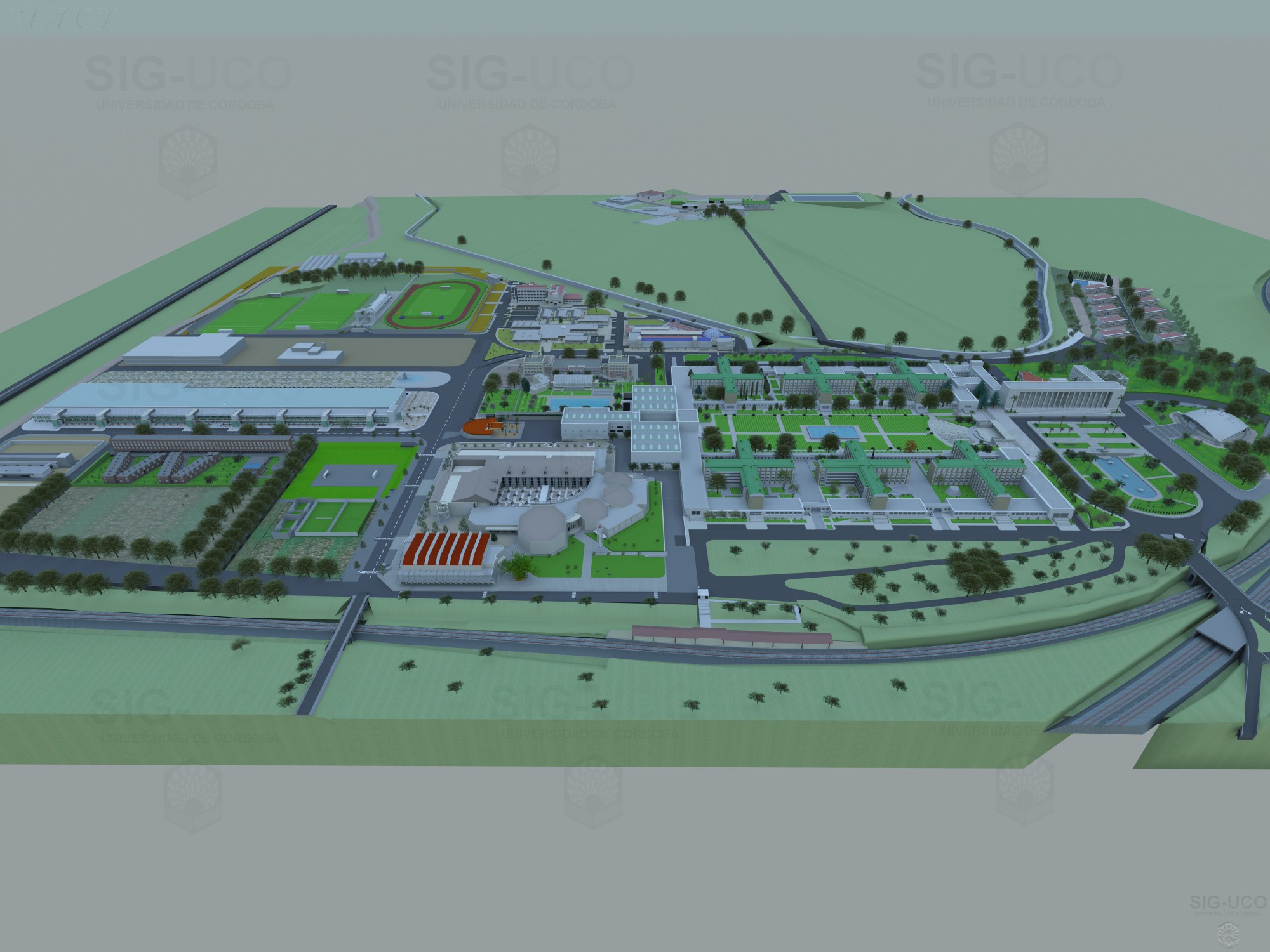 Campus Rabanales 3D 3