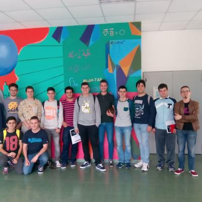 29 de abril de 2016: visita de los alumnos de bachillerato del I.E.S. Fidiana de Córdoba