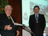 El profesor de la UCO Rafael Santisteban toma posesin como correspondiente de la Real Academia sevillana de Ciencias Veterinarias 