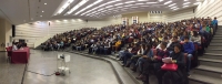 Participantes en las jornadas durante la inauguracin