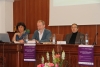 Un momento de la conferencia impartida en el Aula Magna de la Facultad de Filosofa y Letras.