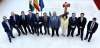 Integrantes del Consejo Andaluz de Unviersidades con el consejero Ram