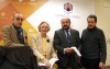 De izda. a dcha., Alfonso de la Torre, Pilar Citoler, Manuel Torres y Jorge Yeregui en la rueda de prensa previa a la presentaci