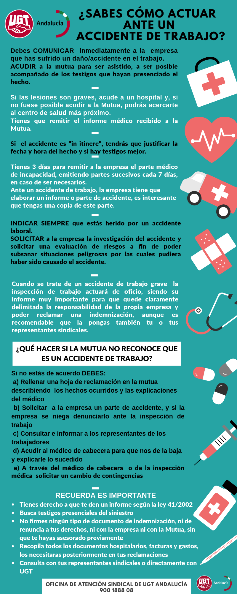 Doce reglas para saber qué hacer ante un accidente