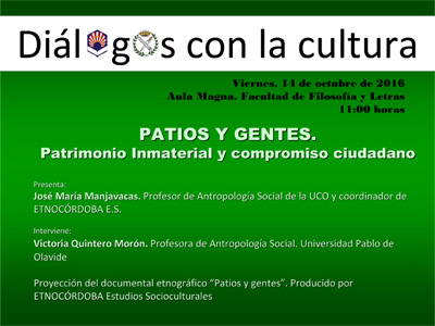 patios gentes dialogos