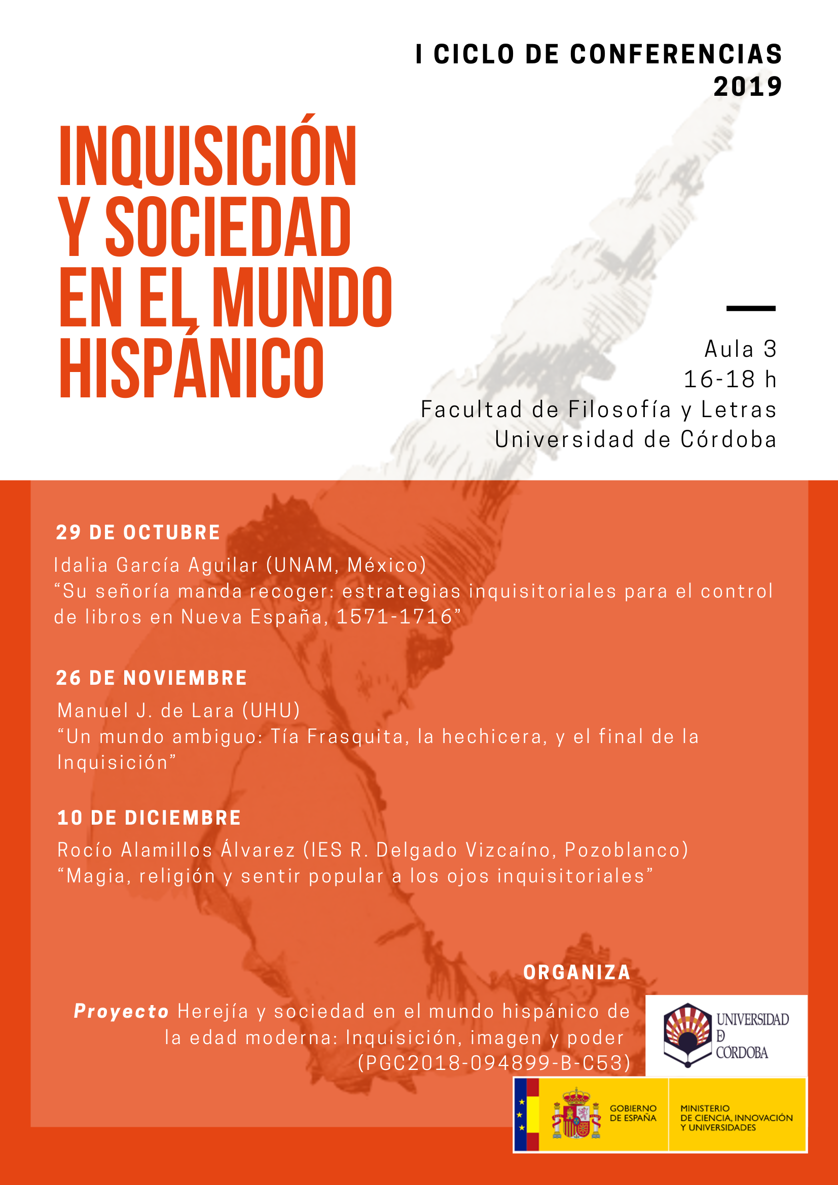 Uco I Ciclo De Conferencias 19 Inquisicion Y Sociedad En El Mundo Hispanico