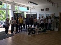 Foto de familia de los participantes en el Festival Íbero