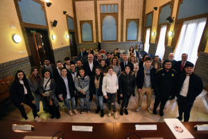 Foto de familia de la inauguración del curso.