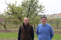 Los investigadores Emilio Camacho Poyato y Juan Antonio Rodríguez de la Unidad de Excelencia María de Maeztu de la UCO (DAUCO)