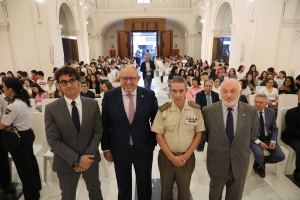 Asistentes a la inauguración del congreso.