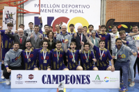  Equipo de balonmano UCO en el CAU 2023