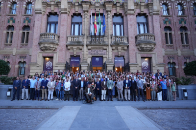 Foto de familia tras la Gala.