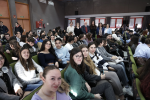 Autoridades académicas asistentes a la inauguración del congreso.