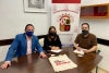 De izquierda a derecha, Juan de Dios Torralbo, Isabel Mª Cantillo y José Álvarez Rivas.