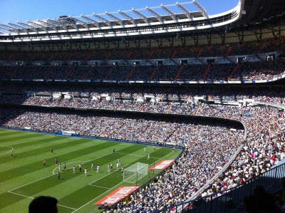 Imagen de archivo de un estadio de fútbol