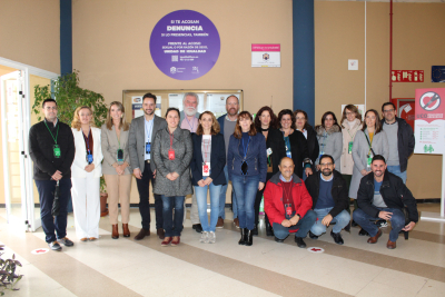 Las vicerrectoras de Igualdad, Inclusión y Compromiso Social, Sara Pinzi, y Campus Sostenible, Amanda García, junto a la directora de la Unidad de Igualdad, Silvia Medina, junto a los equipos directivos de las Facultades de Veterinaria y Ciencias y las Escuelas Politécnica Superior y Técnica Superior de Ingeniería Agronómica y de Montes (ETSIAM) 