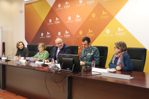 Un momento de la rueda de prensa de presentación de las jornadas