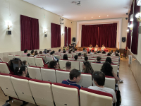 Momento de la presentación del libro.