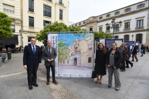 José Carlos Gómez, Ricardo Córdoba, Marián Aguilar (Ayuntamiento de Córdoba) y Salud Navajas (Diputación de Córdoba).