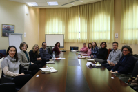 Asistentes a la primera reunión de la Comisión de Inclusión.