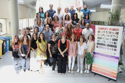 Asistentes a la presentación del Plan en la Facultad de CC de la Educación y Psicología.