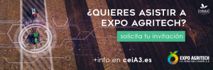 El ceiA3 anima a su comunidad universitaria a participar en la feria tecnológica Expo AgriTech