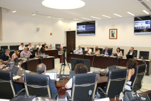 Un momento de la sesión ordinaria de Consejo de Gobierno celebrada hoy.