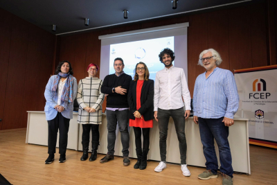 Participantes en la inauguración y ponentes de las jornadas.