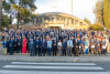 Foto de familia de los graduados.