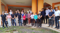 Profesorado de la UCO junto a sus homólogos ecuatorianos en la Universidad Estatal del Sur de Manabí.