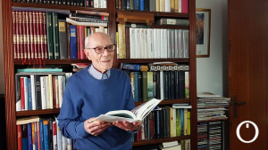 Manuel Leiva, estudiante del Centro Intergeneracional en Montilla