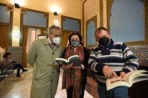 De izquierda a derecha: Enrique Melchor, Almudena Villegas y Rafael Moreno.