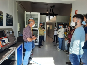 Alumnos del máster de Ingeniería Industrial de la UCO conocen las empresas de Rabanales 21 en una visita al Parque Tecnológico