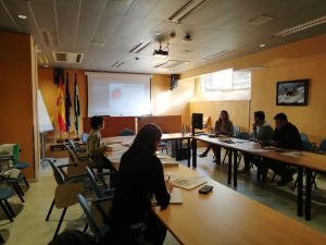 Momento de una de las reuniones mantenida en la Junta de Andalucía.