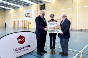 Manuel Torralbo, Marta Domínguez y Rafael Solana.