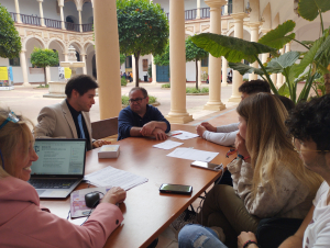 Estudiantes durante la fase final del proyecto &#039;De tú a tú&#039;.