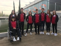 El equipo de natación y natación adaptada de la Universidad de Córdoba