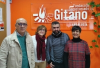 En la foto (de izquierda a derecha): Rafael Bracho, María del Mar García Cabrera, Fran Jiménez y Mª José Verde.