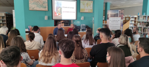 Conferencia sobre el Camino de Santiago.