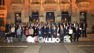 Foto de familia tras la finalización de la Gala.