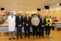 Foto de familia de autoridades asistentes a la inauguración de la Reunión. 