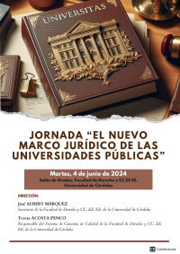 Cartel de las jornadas.