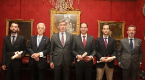 Alberto Jiménez, José Luis de Justo, Santiago de León y Domecq, Antonio Franconetti, Gonzalo Millán y Marcelo Maestre