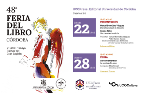 Actividad de UCOPress en la Feria del Libro 2023.