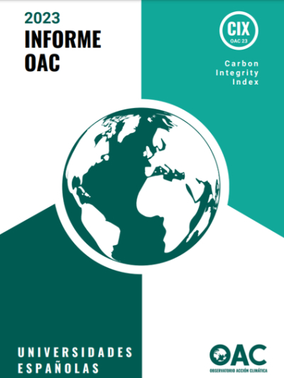 Portada del informe de la OAC.