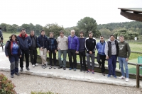 Foto de familia de los participantes en la actividad