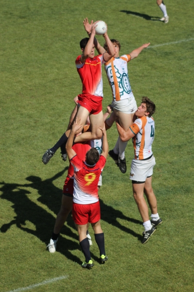 Encuentro de la UCO en Rugby 7