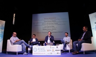 Un momento de la mesa redonda en Smart Rural Land